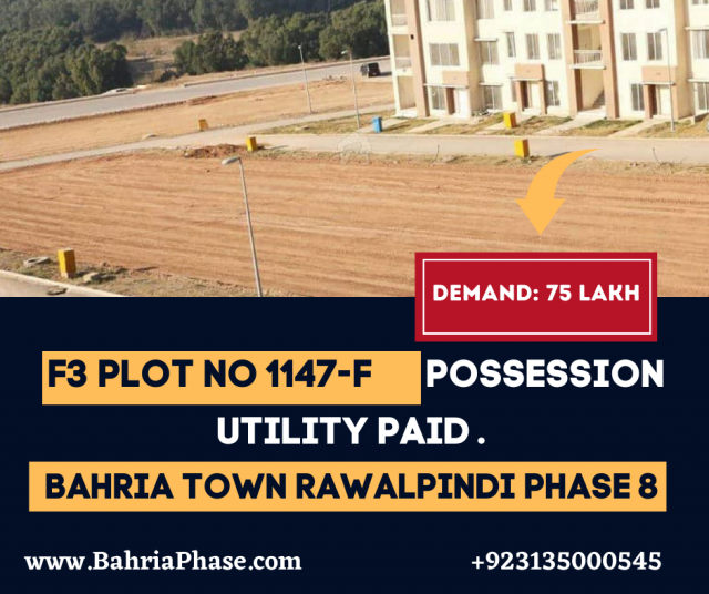 5 and10 Marla Plots in Bahria Orchard Bahria Town Phase 8 Rawalpindi